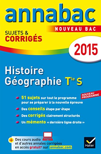 Annales 2015 histoire-géographie term S